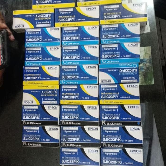 Tinta Epson Sjic23P Black Original