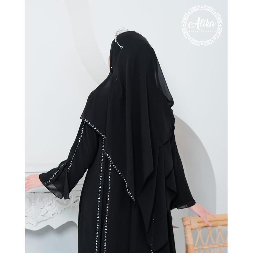 READY Gamis zafira set hijab babydoll by alika hijab G00D QU4LITY