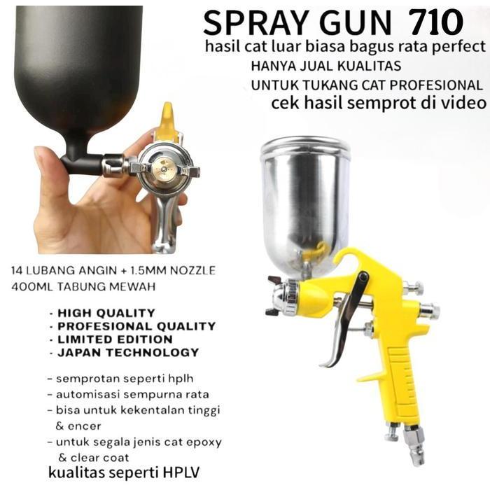 SPARYGUN 14 LUBANG DENGAN CET KOMPRESOR MAXSUPE DAN SPET KOMPRESOR ALAT SEMPROT OPTIMAL UNTUK