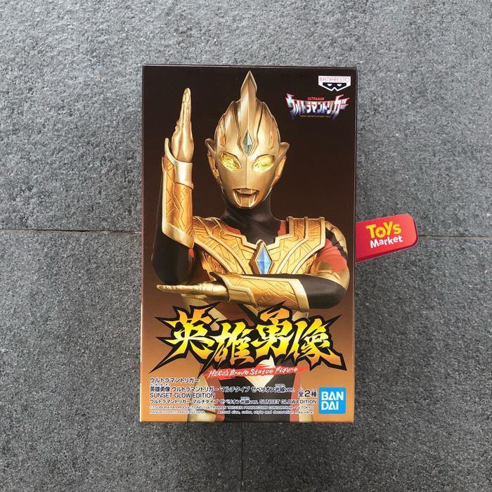 BANPRESTO HERO'S BRAVE STATUE FIGURE - ULTRAMAN TRIGGER MULTI SUNSET