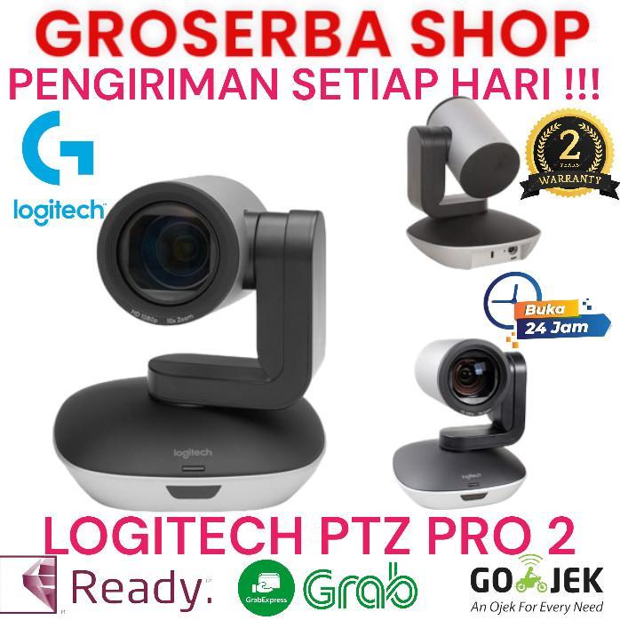 Logitech Camera Ptz Pro 2 Video Conference - Webcam Logitech Ptz Pro 2 Original Garansi 2Th