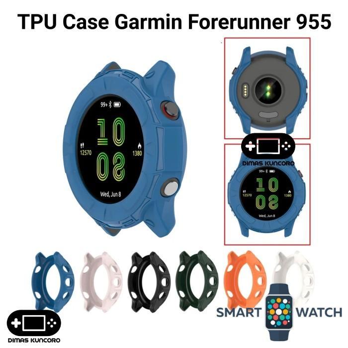 Stok Baru TPU Case Garmin Forerunner 955 silicone silicon casing protector garmin forerunner fr 955