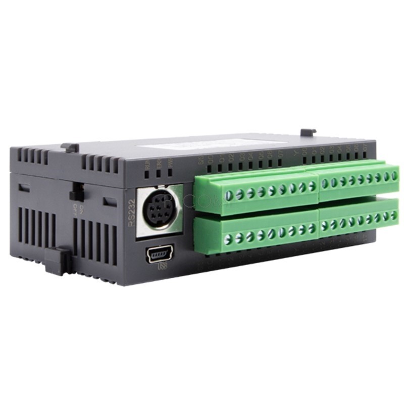 DISKON Customizable Compact Size PLC FX3GC 16M 32M 32000 Steps, 8 High Speed Pulse Output Analog PT1