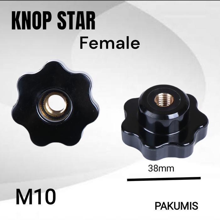 "New" BAUT KNOP STAR M10 BAUT KENOP M10 KWALITAS BAGUS PRODUK IMPORT