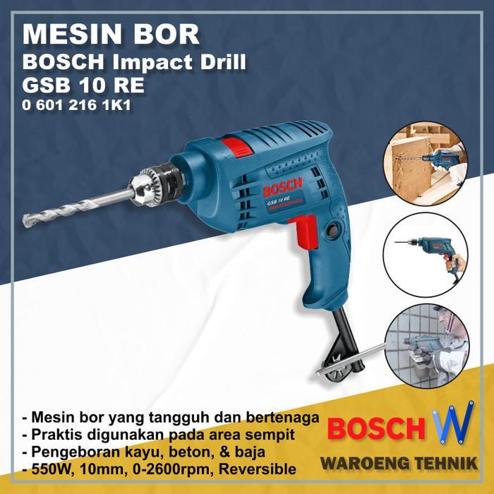 BOSCH GSB 10 RE - Mesin Bor Listrik [Impact Drill] Best