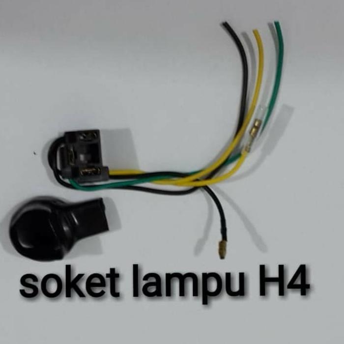 Soket Lampu Depan H4 Athlete Kawasaki Socket Headlamp Fitting Fiting Termurah Langka