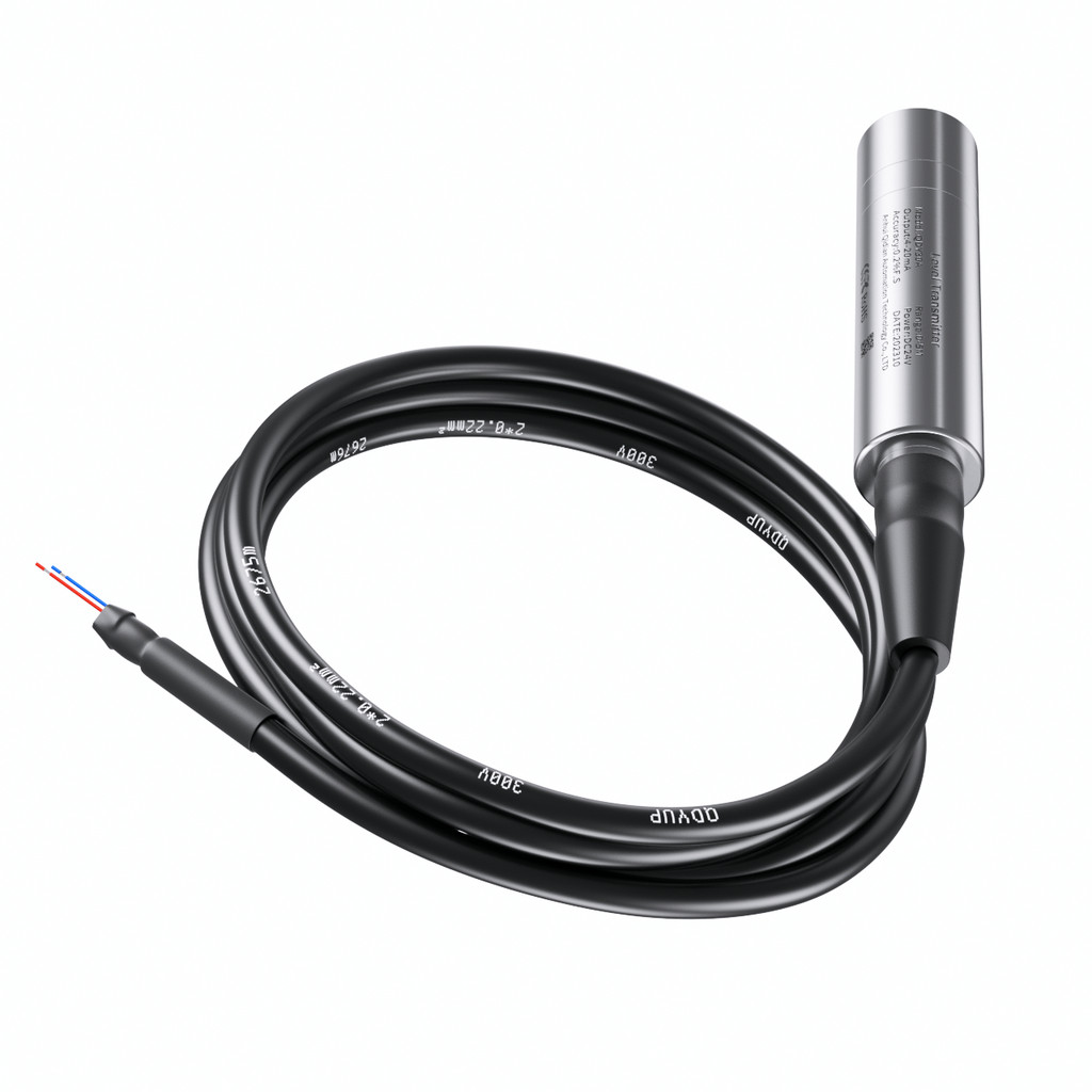 0-3.3V Liquid Level Transmitter for Deep Well 90M 100M Range Water Level Transducer 4-20mA 0-10V 0-3