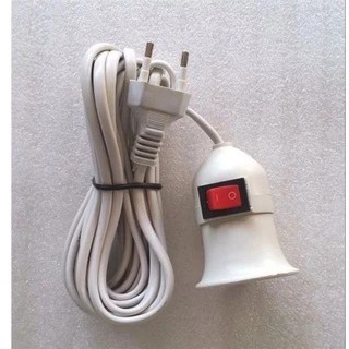 Fitting Lampu Gantung Saklar Kabel 3 Meter 10 Meter NEWPALLAS SHENGWEI