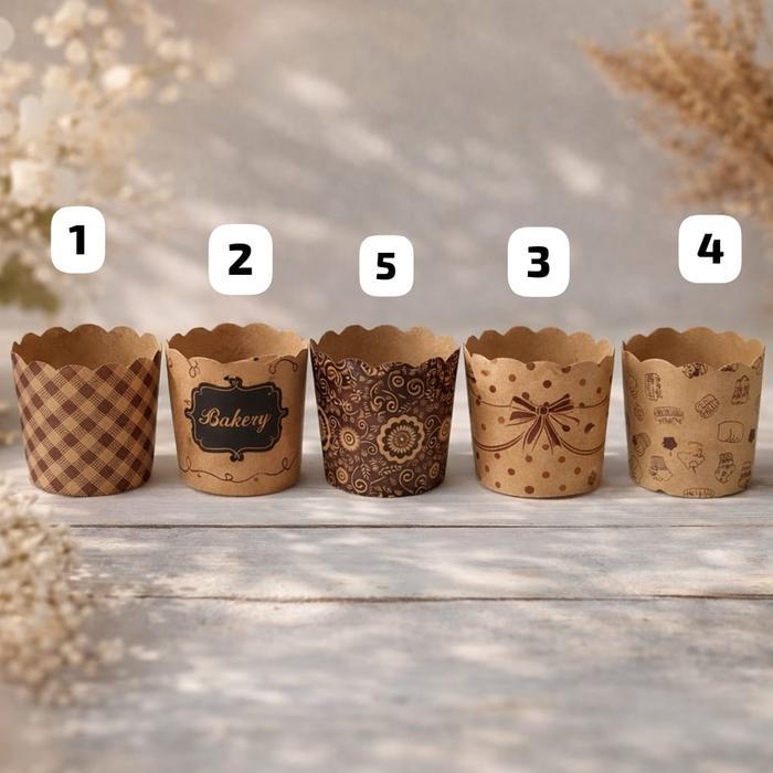 Stok Baru Kertas Cup Cake Muffin / Paper Cup Cake Muffin