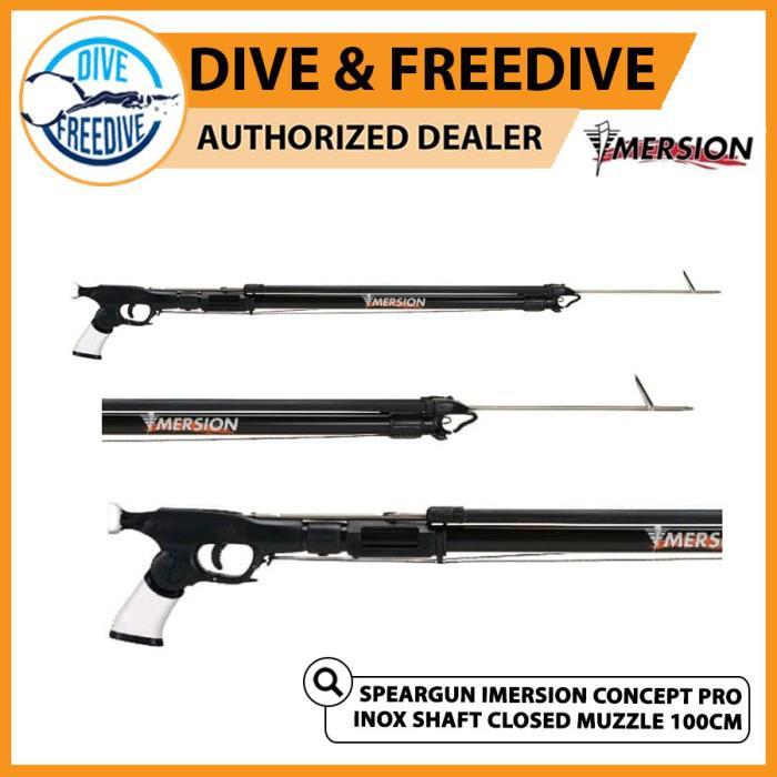 Speargun Imersion Concept Pro Inox Close Tembak Panah Ikan 100cm Dive