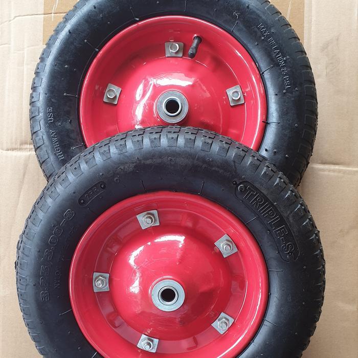 Promo roda ban gerobak sorong 14 inch roda arco roda ban angkong hidup