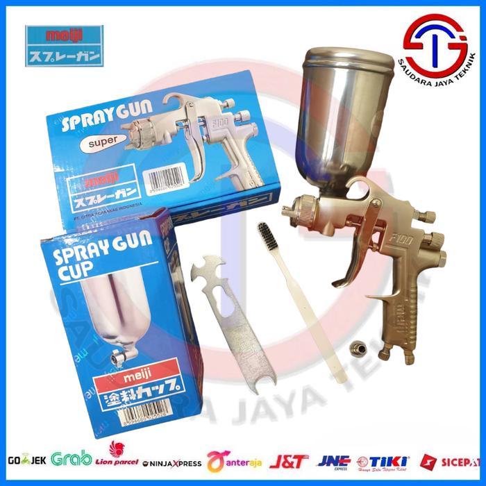 Spray Gun MEIJI Tabung Atas F100 / F-100 TAIWAN