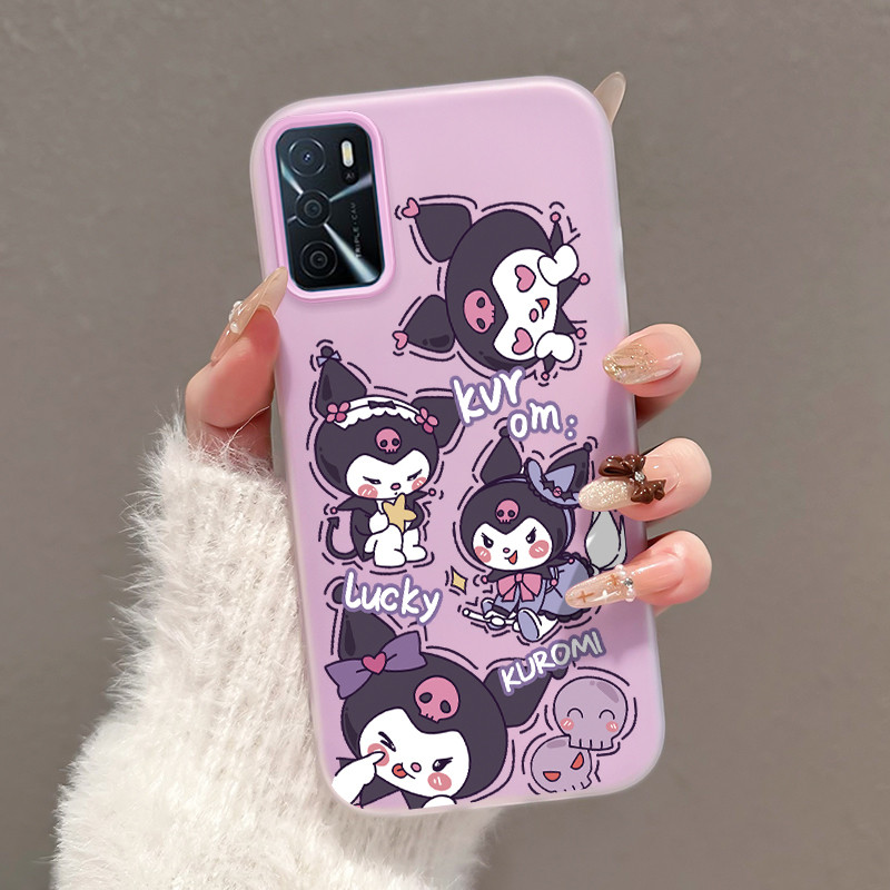 Casing Hp Untuk OPPO A16 OPPO A16s OPPO A54s Case Casing Pola kelinci lucu Cesing HP Kasing Jelly pe