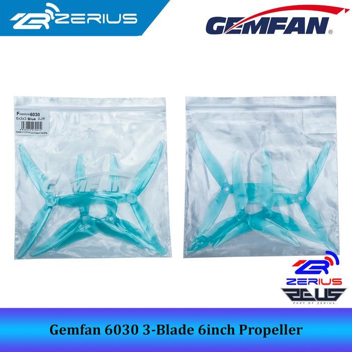 GEMFAN FREESTYLE 6030 3-BLADE 6INCH FOR FREESTYLE FPV DRONE PROPELLER