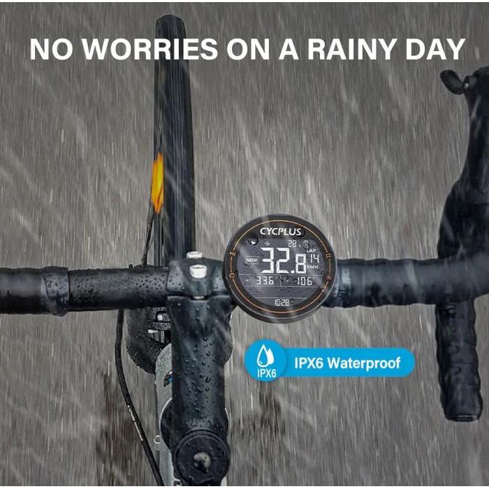 CYCPLUS M2 SPEEDOMETER GPS SEPEDA CYCLING COMPUTER WIRELESS 4.0 ANT+