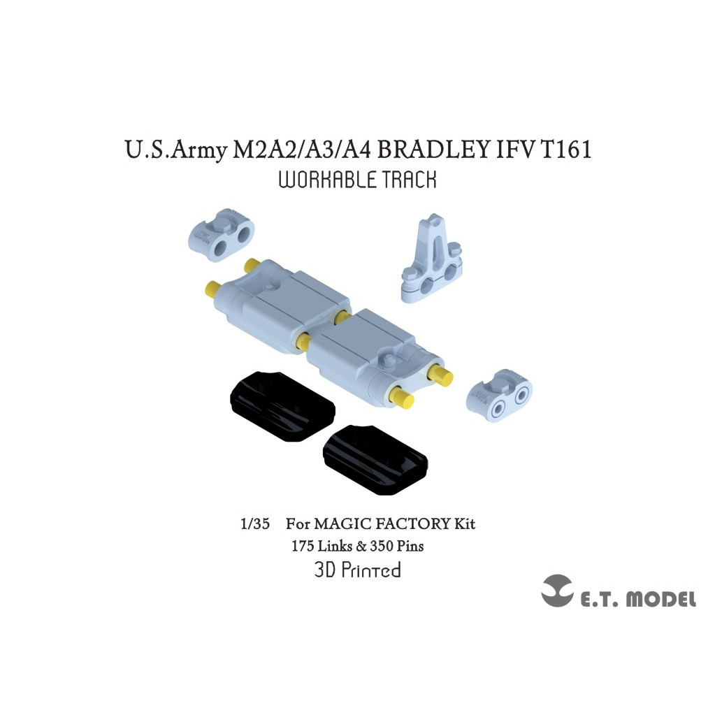 ETmodel P35-416 US Army M2A2/A3/A4 Bradley IFV T161 Workable Track Resin Parts for 1/35 MAGIC