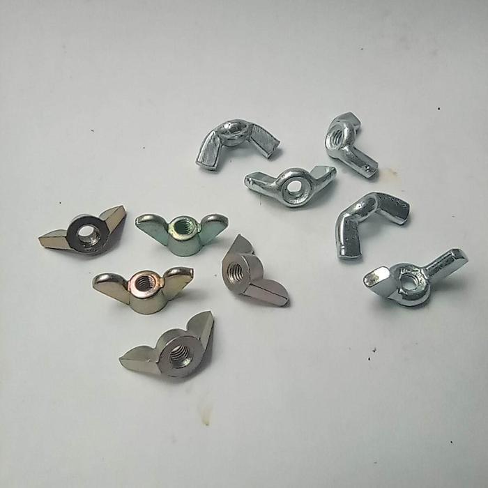 "New" M4 Mur Kuping Wing Nut Kupu-kupu