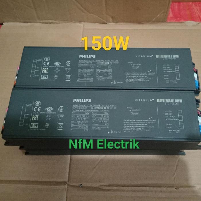 Philips Xitanium Driver 150W Xi FP / LED Driver Lampu Sorot Lampu PJU Xitanium 150W Philips