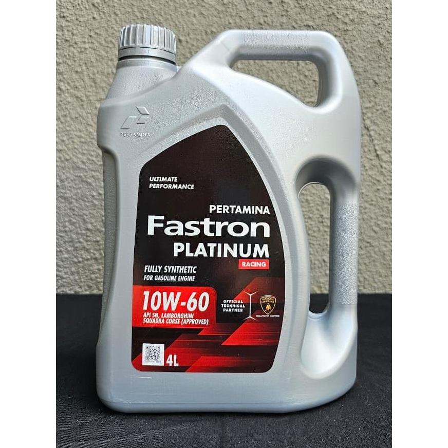 Oli Pertamina Fastron Platinum 10w-60 4 Liter/1 Galon