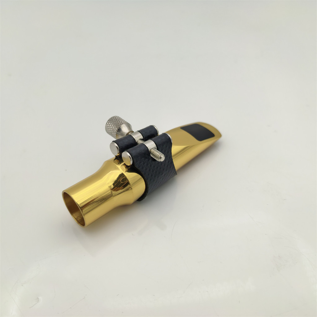 BRANCHER Saxophone Metal Mouthpiece Size 5 6 7 8 9 Gold Plated For Alto Soprano Tenor Sax