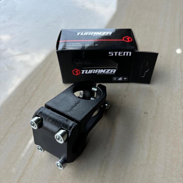 Polisport United - Stem Tiang Stang Sepeda Anak Bmx Oversize Hitam