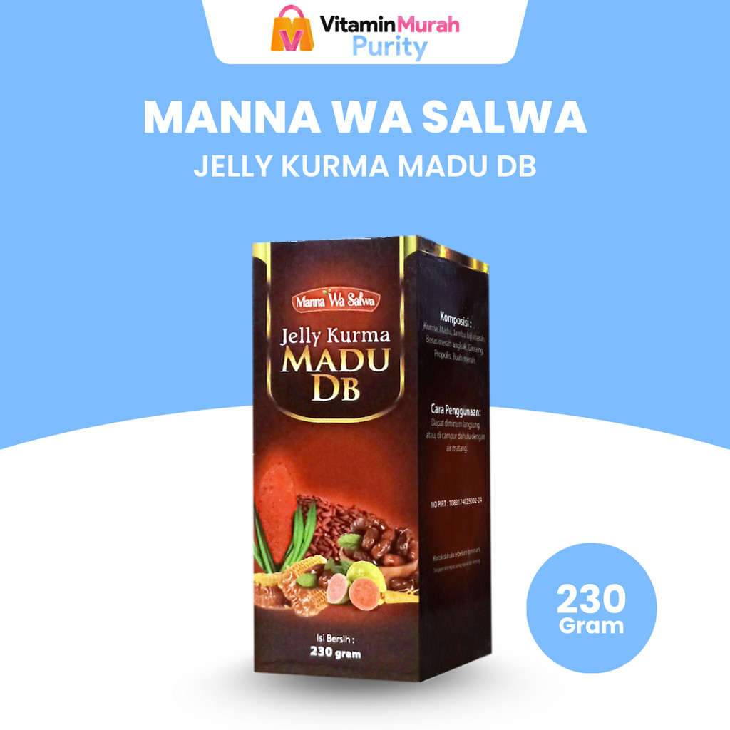 JELLY KURMA MADU DB MANNA WA SALWA ISI 230 Gr
