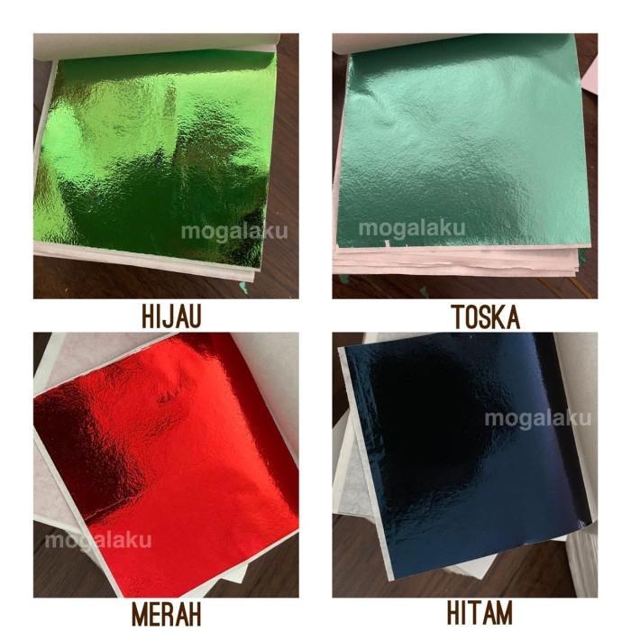 Foil leaf kertas perada gilding sheet kertas prada kertas sepuh