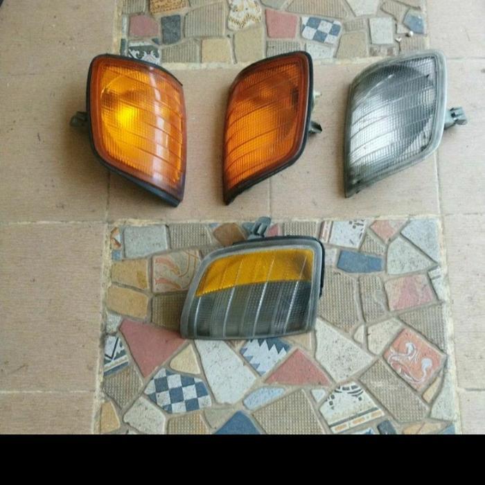 sen depan mercy boxer w124 original hella bosch