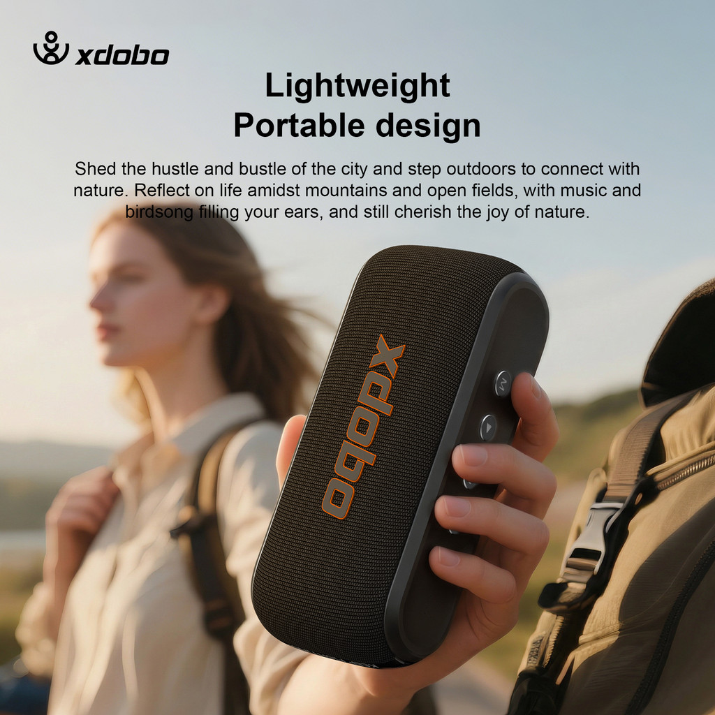 60W Soundbar XDOBO X8IV Wireless Subwoofer Bluetooth Speaker 8000mAh Deep Bass Outdoor Smart Phone