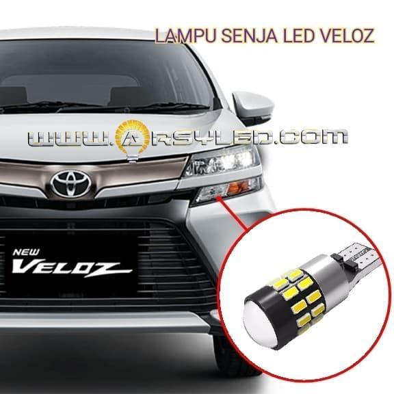 Lampu Led Senja Veloz Sigra Calya T10 Rotary 30 Mata Mobil