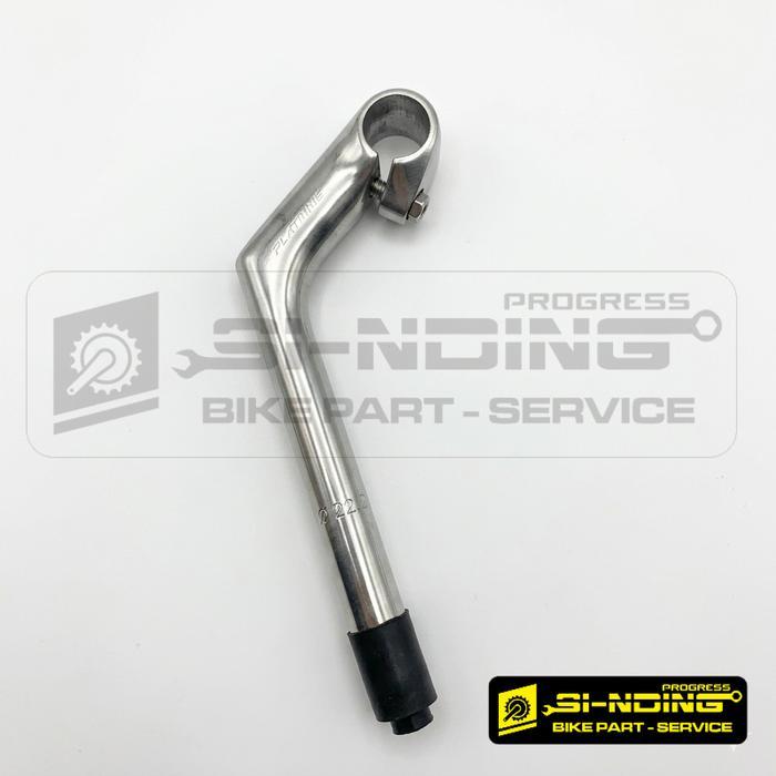 Stem MTB Platinum Alloy Cagak Stang 25.4 mm Insert Fork 22.2 mm Sepeda Federal Communter Kalcer