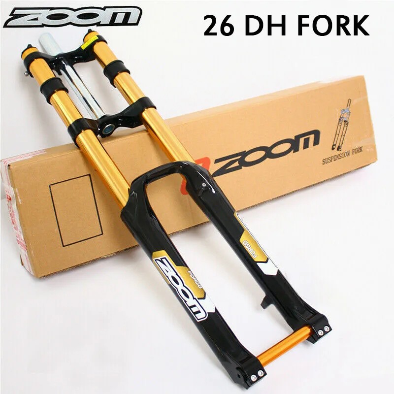 BELI SEKARANG ZOOM DH Fork 26inch Bicycle Suspension Fork 680DH Downhill MTB Forks 170mm Travel Moun