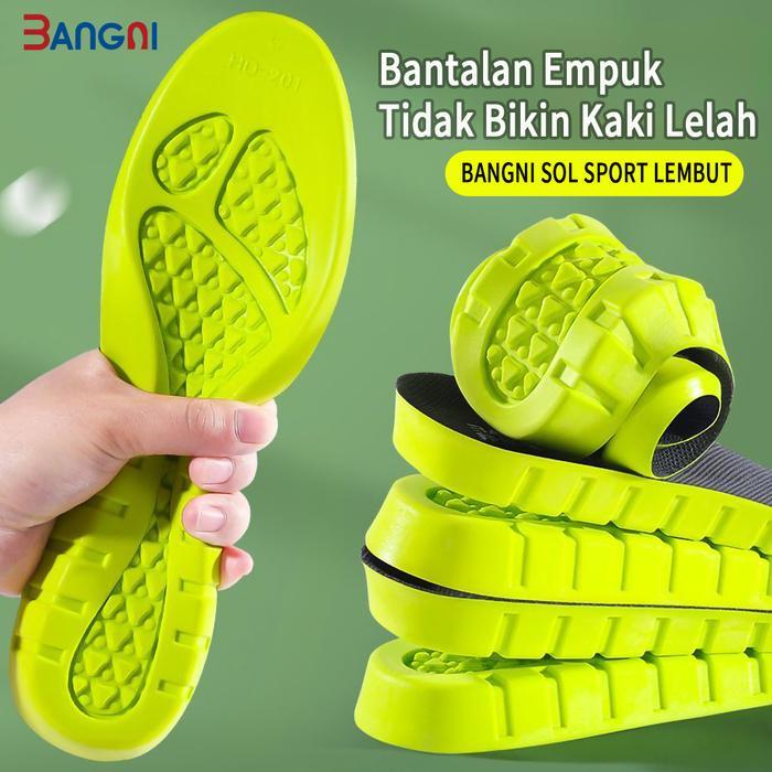 BANGNI Insole Sepatu Olahraga Insole Antibacterial Insole Anti Bau Insole Sepatu Empuk Insole Sepatu