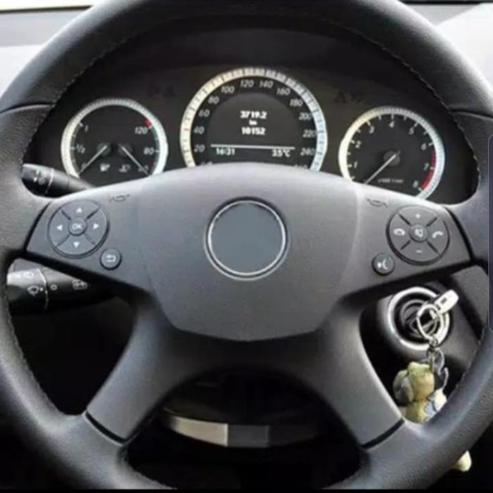 Sticker Tombol Stir Steer Mercedes Benz Mercy W212 W204