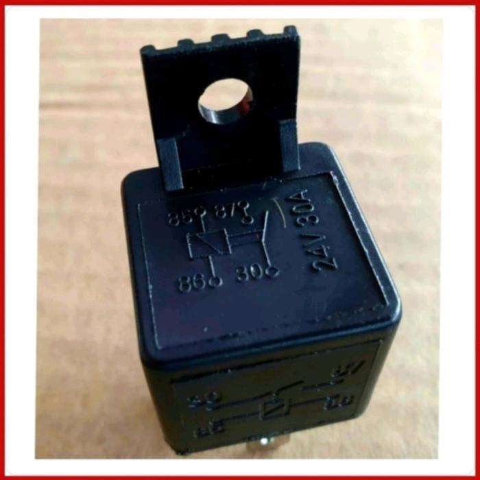 N3W Relay 4 Kaki 24 Volt 30 Ampere