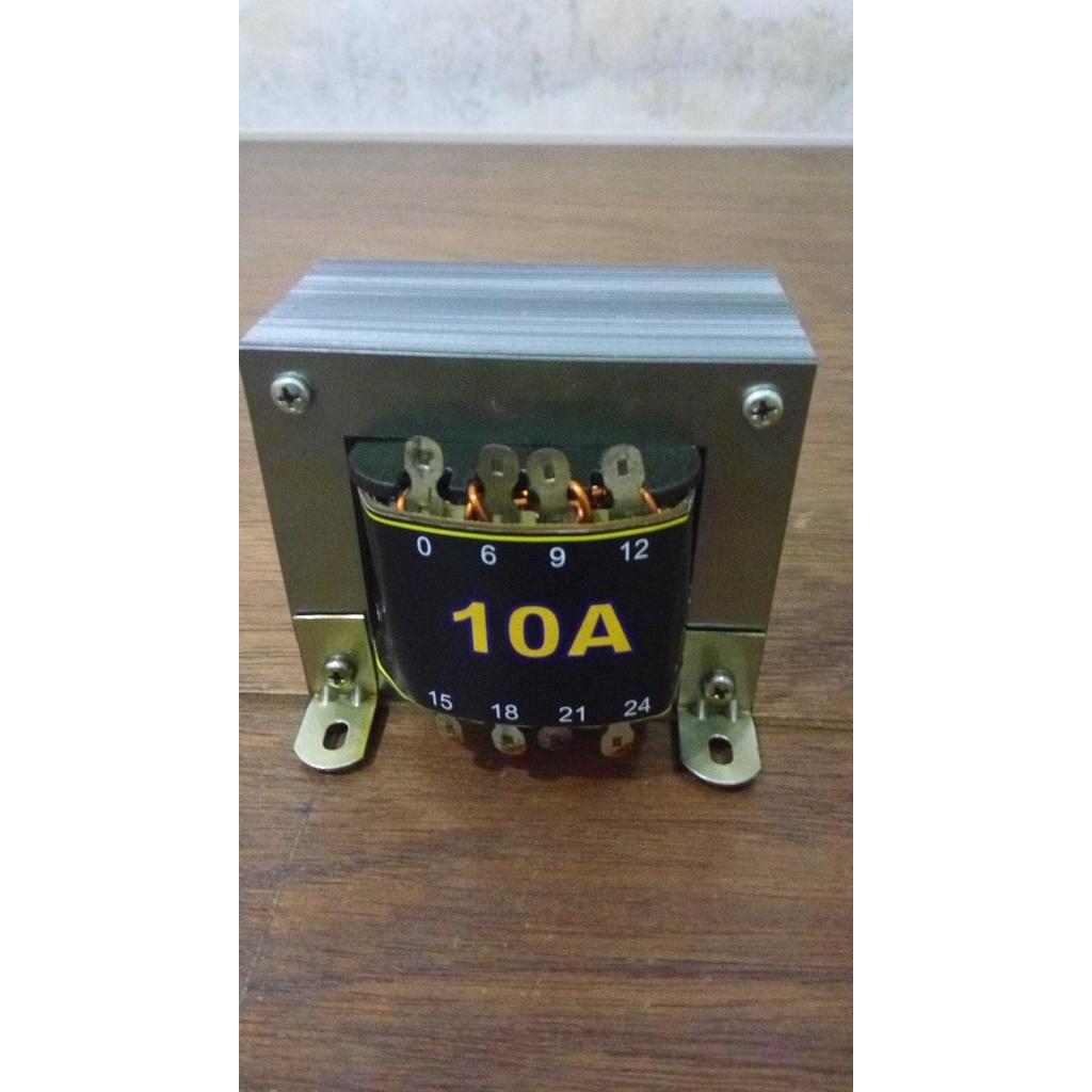 TRAFO 10A /10 ampere 24V NON CT NAYAKA SUPER (MURNI 100%)TRAFO CA Best