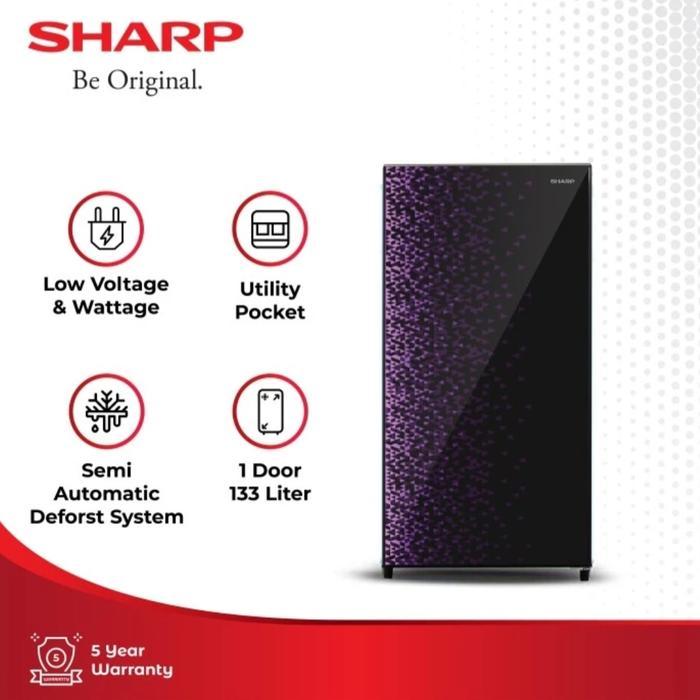 Kulkas Sharp SJ-X165MG-GB/GR Shine - kulkas 1 pintu sharp