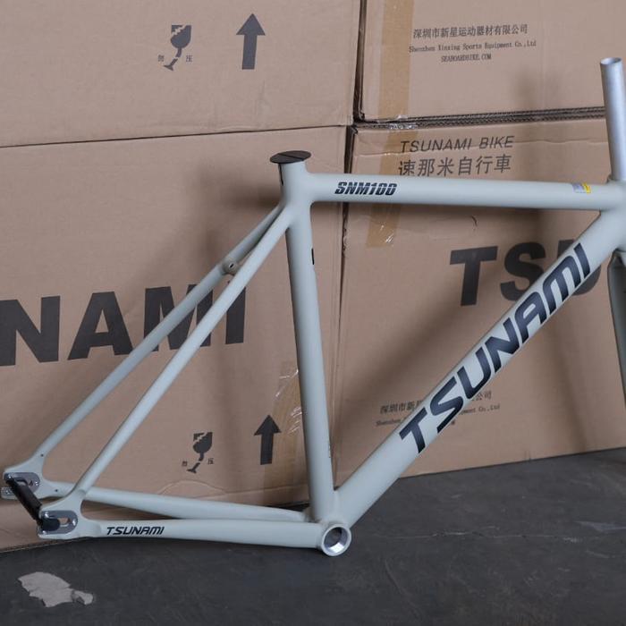 Frameset Tsunami Alloy Sepeda Fixie Snm 100