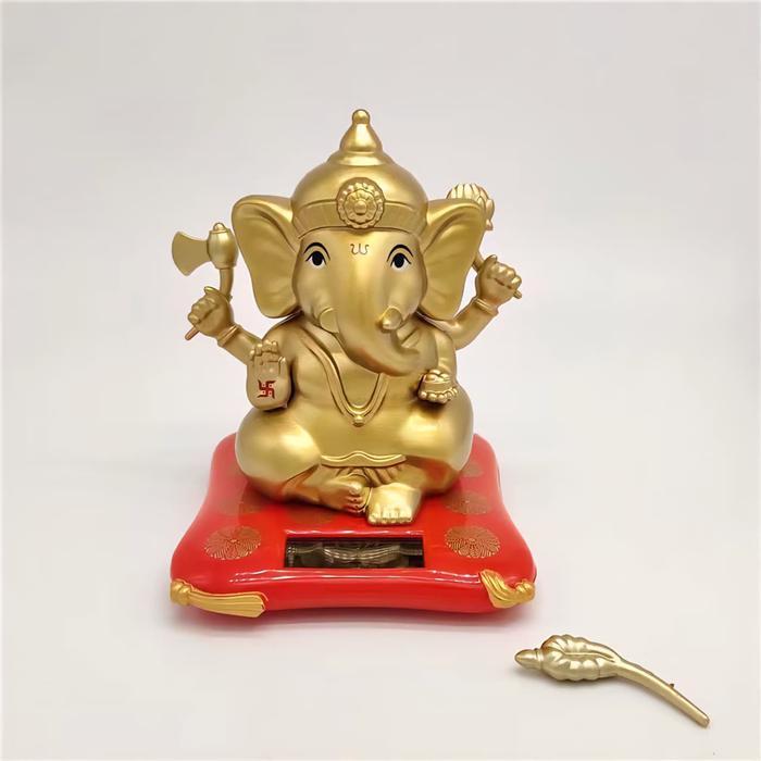 Patung Pajangan Dashboard Ganesha Fengshui Dekorasi Toko Pajangan Toko Hadiah Pembukaan Toko Hindu