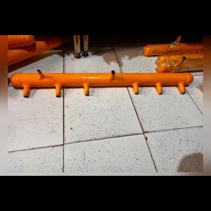 Header instalasi gas 6 titik untuk tabung 12kg /50kg