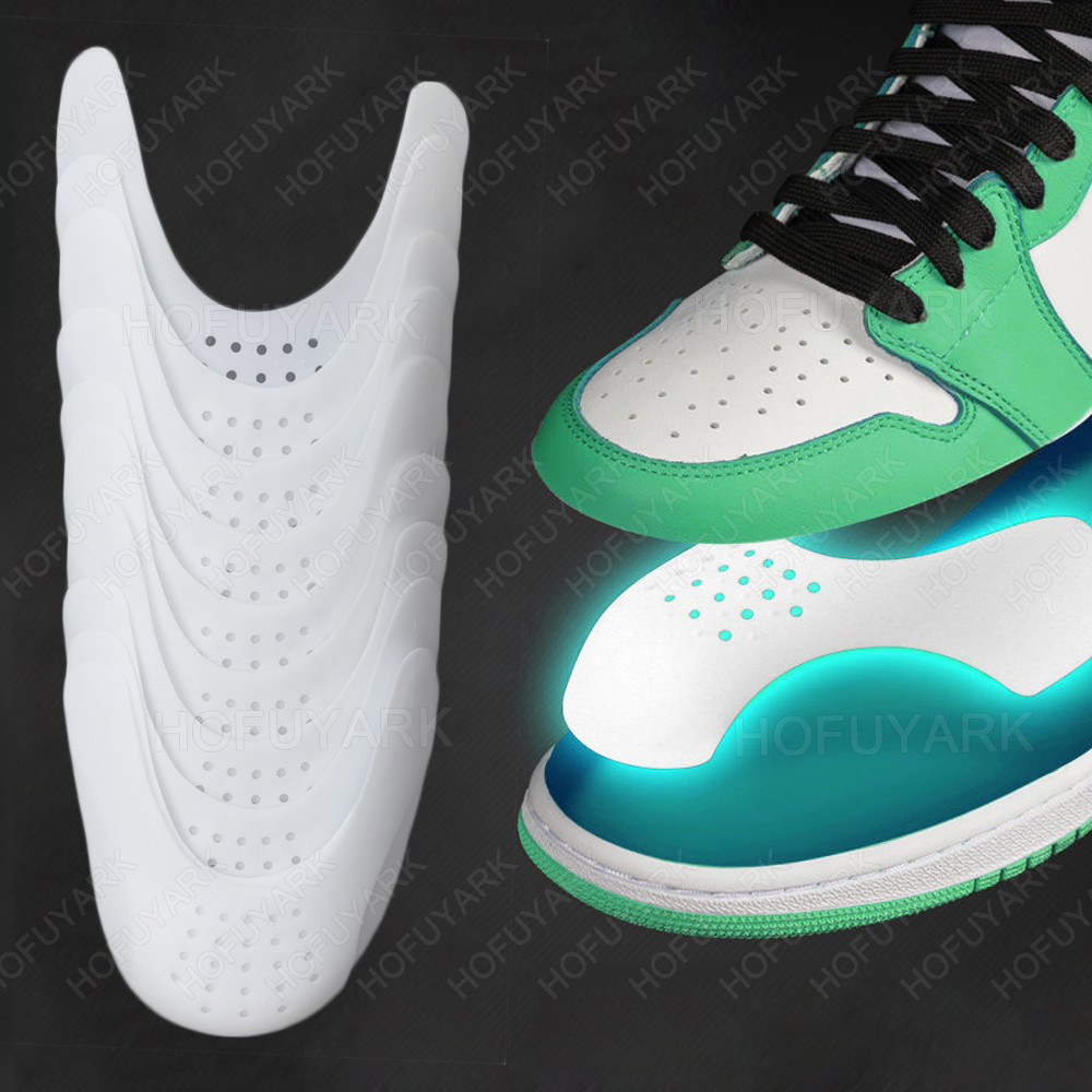 5Pair Crease Protector Sneaker Anti Crease Wrinkled Fold Shoe Head Stretcher Basket Ball Shoes