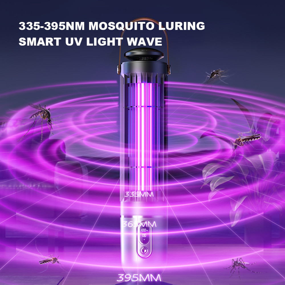 Mosquito Killer Lamp USB 5V Rechargeable Electric Shock Mosquito Killer Outdoor Mute Anti Mosquito