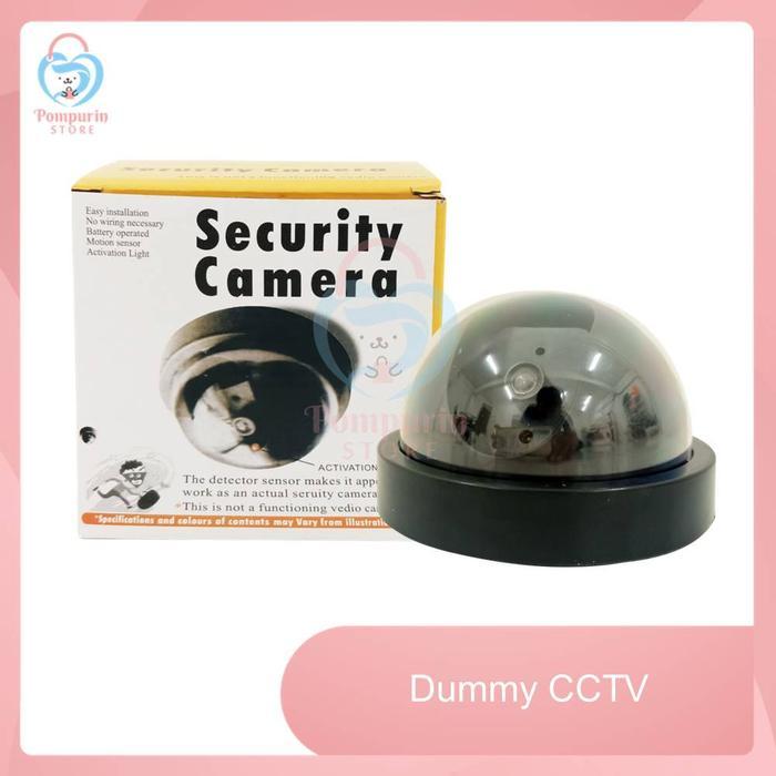 BERGARANSI CY785 Dummy CCTV - Kamera CCTV Palsu Mainan - Fake CCTV Security Camer