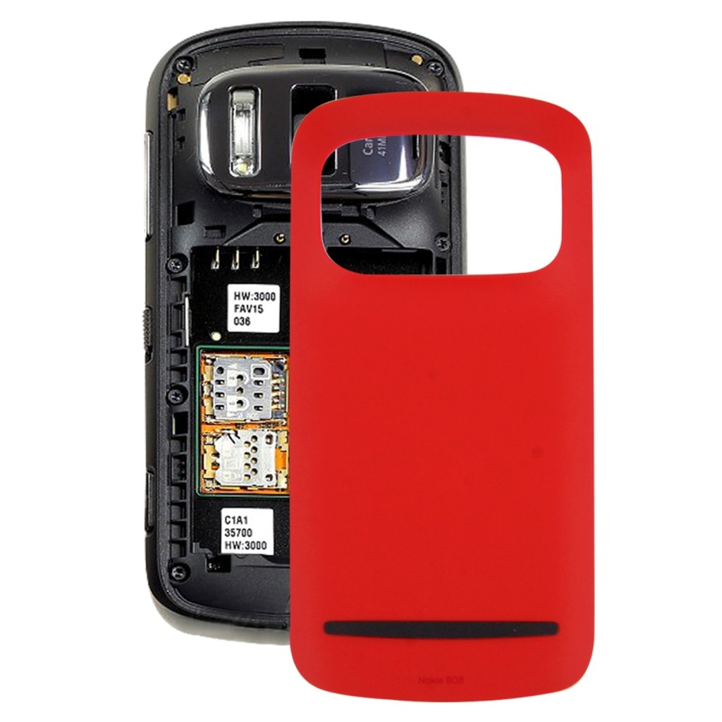 Battery Back Cover For Nokia 808 Mobile phone Parts Replacement