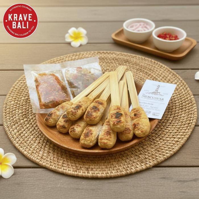 Sate Lilit Ayam Mercusuar & Sambal Khas Bali Asli - Krave Bali
