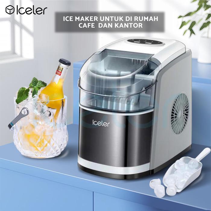 Mesin Es Iceler Ice maker 15kg/hari 6 menit Es Jadi Bullet Ice Maker