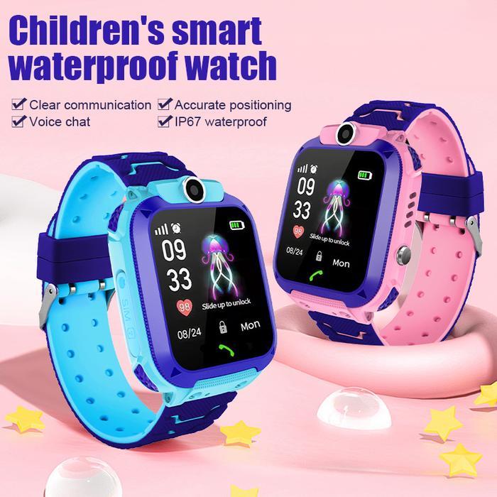 Children Smartwatch Video Call Waterproof Watch Precise Positioning Smartwatch Terjamin
