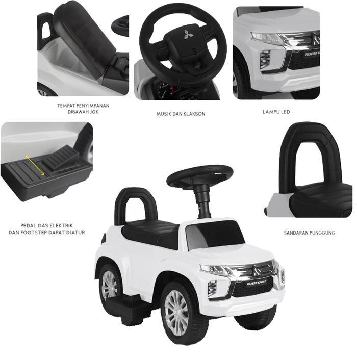 Mainan Anak Mobil PMB Pajero Tolocar Pajero Sport PMB603C