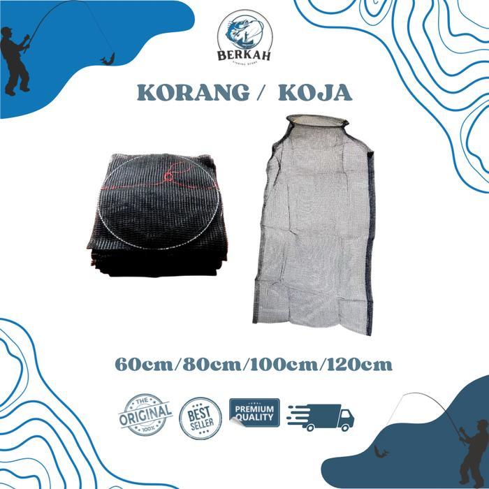 KORANG KOJA WARING PANCING TEMPAT IKAN UKURAN 60CM 80CM 100CM 120CM - KORANG PANCING