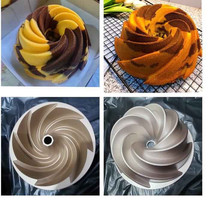 Loyang Cake Marmer Premium Cake Pan Kirin Marissa Pan